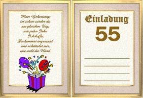 Lustige spruche geburtstag 55