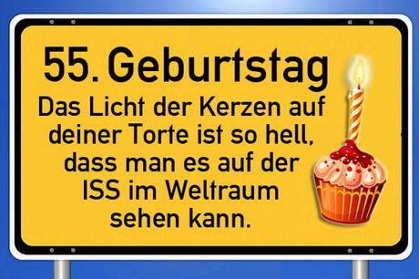 Lustige spruche geburtstag 55