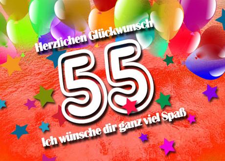 Lustige spruche geburtstag 55