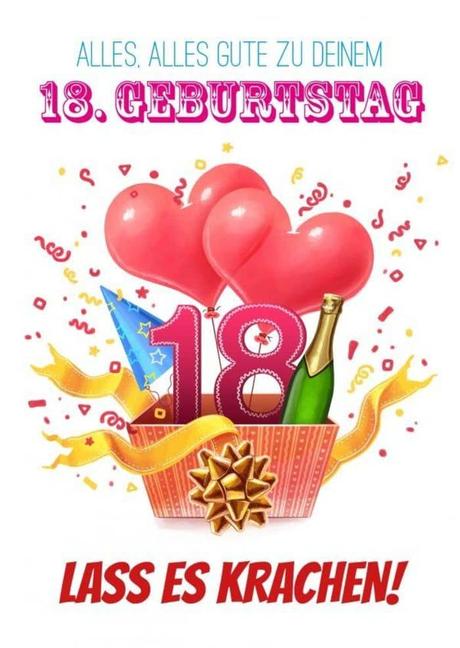 Gute wunsche 18 geburtstag