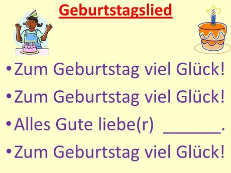 Texte zum geburtstag viel gluck