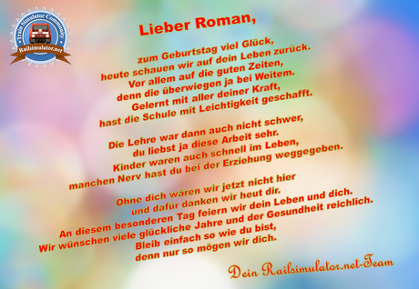 Texte zum geburtstag viel gluck