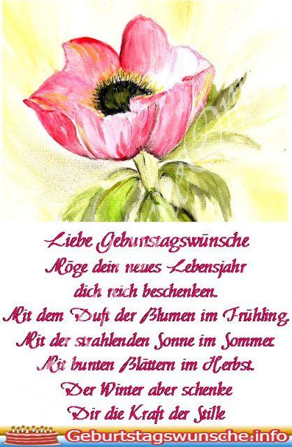 Liebe geburtstagswunsche text