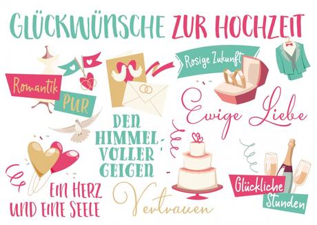 Gluckwunsche zur hochzeit clipart