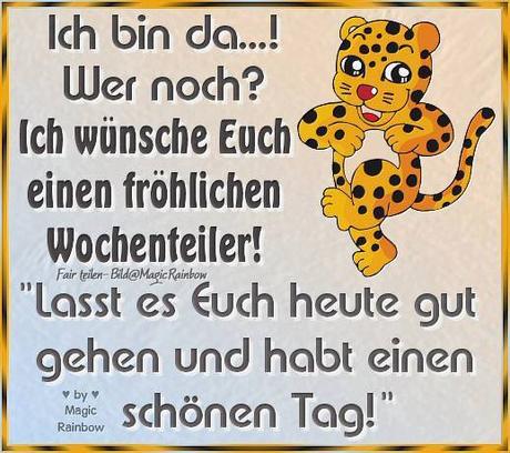 Ich wunsche ihnen weiterhin einen schonen tag