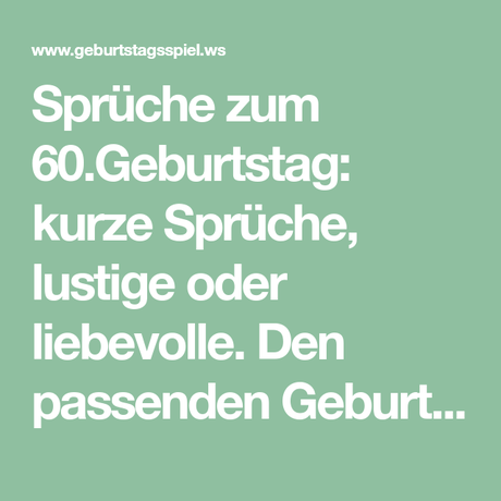 Geburtstagsspruche lustig und kurz