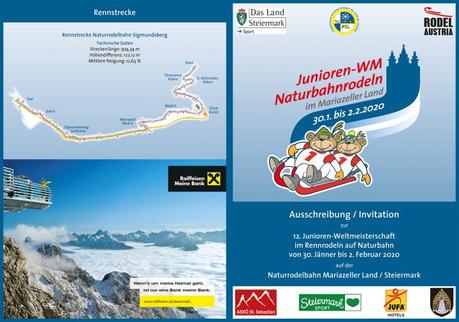 Termintipp: FIL Junioren-WM im Naturbahnrodeln in Mariazell
