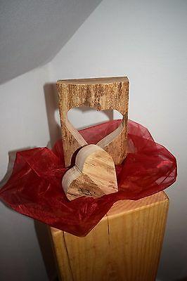 Holz deko valentinstag