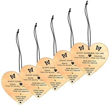 Holz deko valentinstag