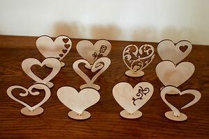 Holz deko valentinstag