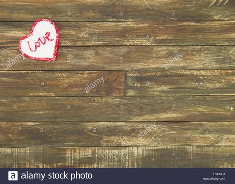 Holz deko valentinstag