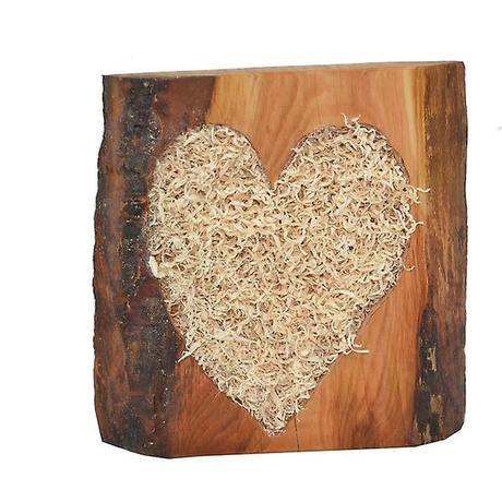 Holz deko valentinstag