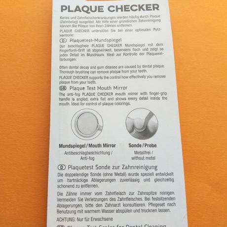 [Werbung] Mara Expert Plaque Checker Tabletten + Mundpiegel & Sonde