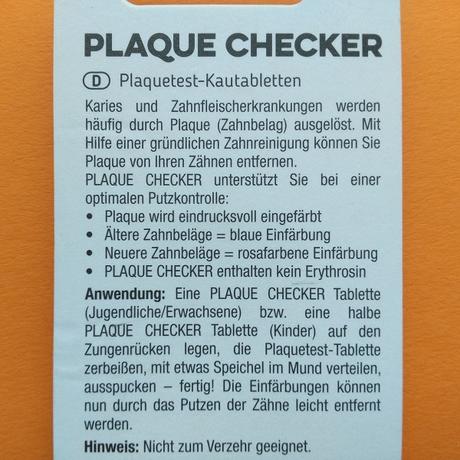 [Werbung] Mara Expert Plaque Checker Tabletten + Mundpiegel & Sonde