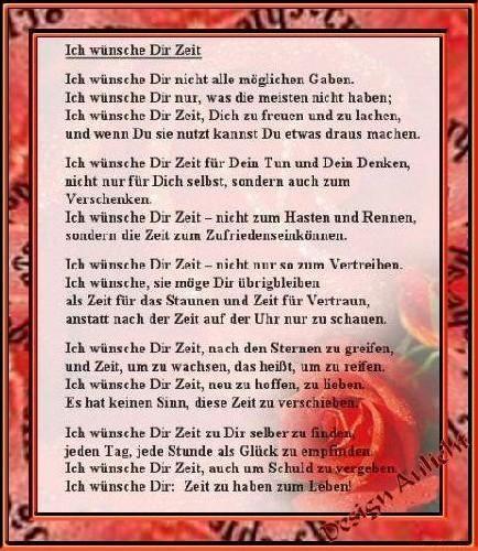 Geburtstag wir wunschen dir zeit