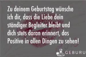 Geburtstagswunsche liebevoll