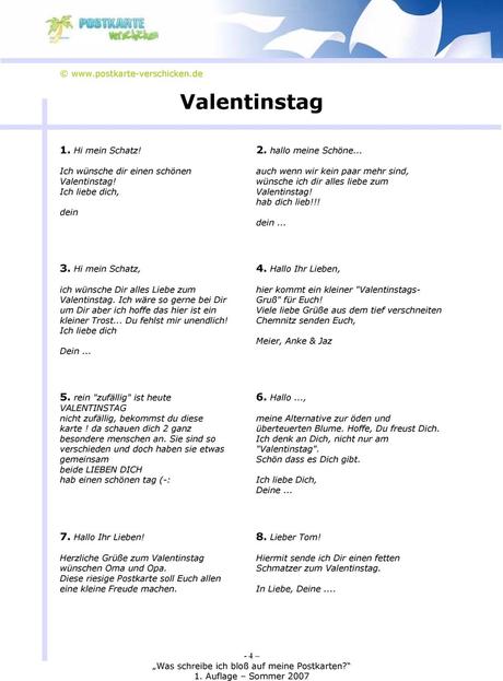 Hab einen schonen valentinstag