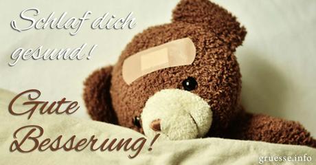 Wunsche ihnen eine gute genesung