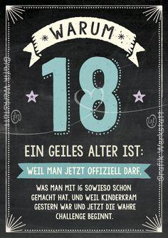 Spruche fur 18 geburtstag lustig