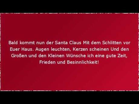 Ich wunsche dir frohe weihnachten und ein