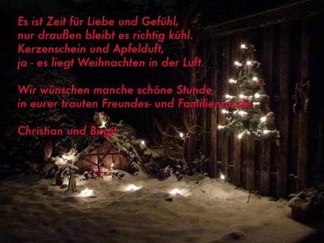 Ich wunsche dir frohe weihnachten und ein