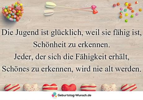 Kurze geburtstagsspruche neutral