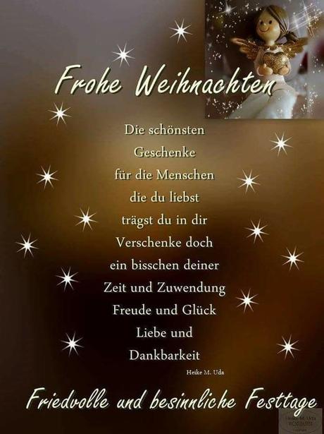 Ich wunsche euch allen besinnliche weihnachten
