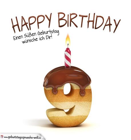 Geburtstagbpruche zum 9