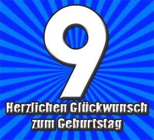 Geburtstagbpruche zum 9