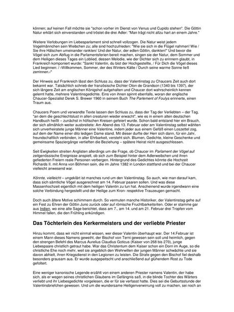 Valentinstag poesie
