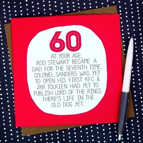 Spruch zum geburtstag lustig 60