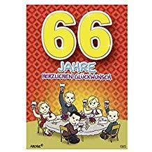 Geburtstagskarte 66 jahre kostenlos
