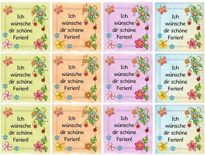 Ich wunsche dir ganz schone ferien