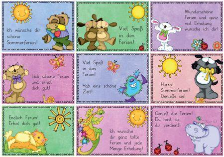 Ich wunsche dir ganz schone ferien