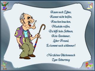 Geburtstagbpruche zum 75 mann