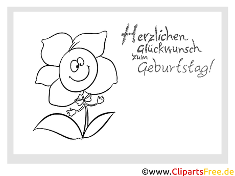 Geburtstagswunsche zum ausmalen