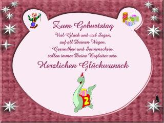 Geburtstag gluckwunsche zum 1