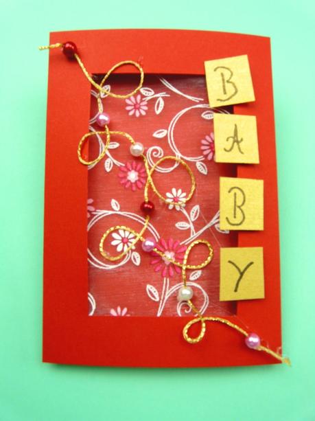 Geburtstagskarte basteln zur geburt