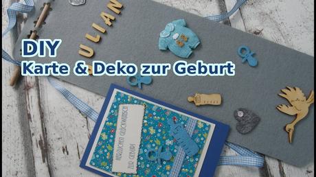 Geburtstagskarte basteln zur geburt