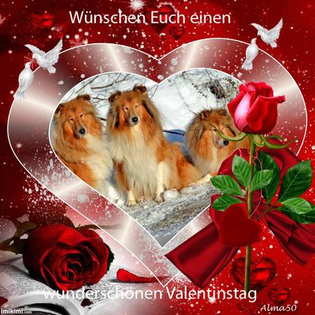 Wir wunschen allen einen schonen valentinstag