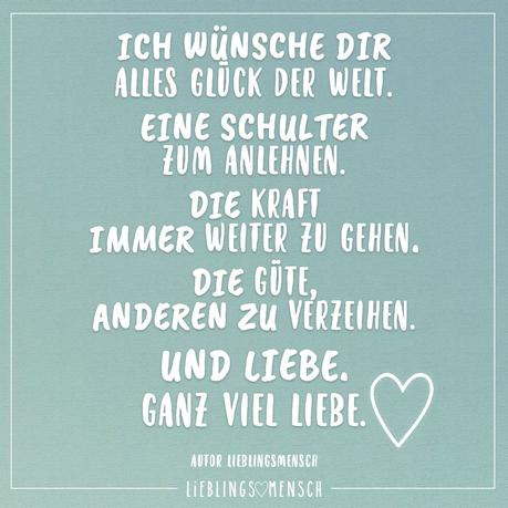 Ich wunsche dir mut und kraft