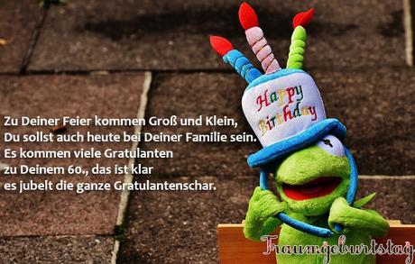 Lustige gedichte zum 60 igsten geburtstag