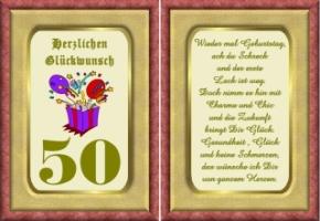 Geburtstagswunsche karte 50