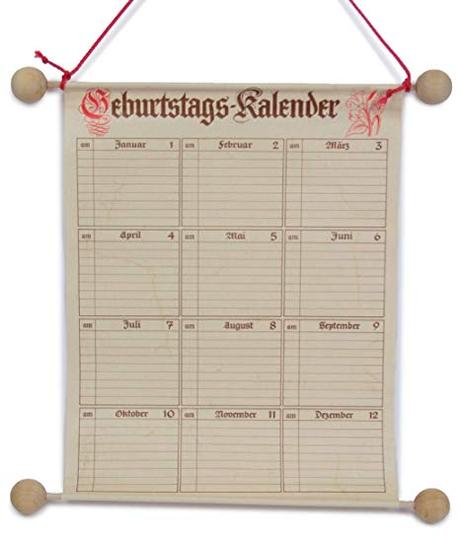 S planner geburtstag alter anzeigen