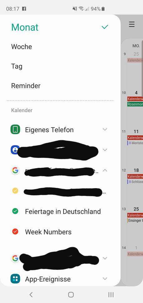S planner geburtstag alter anzeigen