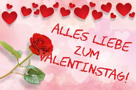 Was schreibt man in eine valentinstag