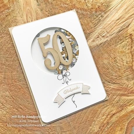 Runder geburtstag basteln