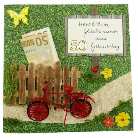 Runder geburtstag basteln