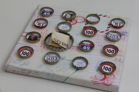 Runder geburtstag basteln