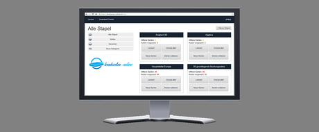 Karten lernen online